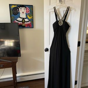 Women formal jeweled dress.